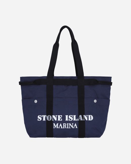 Stone Island Marina Tote Bag Royal