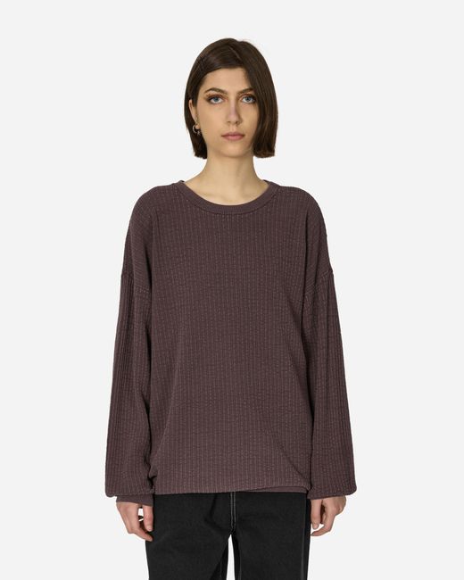 Our Legacy Popover Roundneck Sweater Mystic Plum