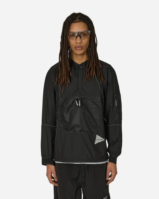 And Wander Breath Rip Pullover Jacket