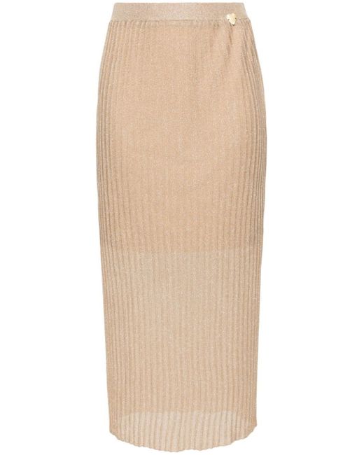 Twin-Set Knit Longuette Skirt