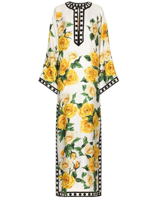 Dolce & Gabbana Flowering Long Dress