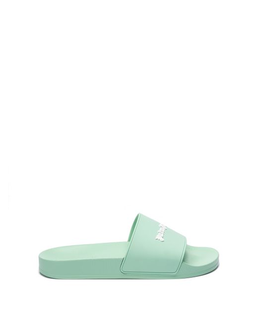 Palm Angels Essential Logo Pool Slippers