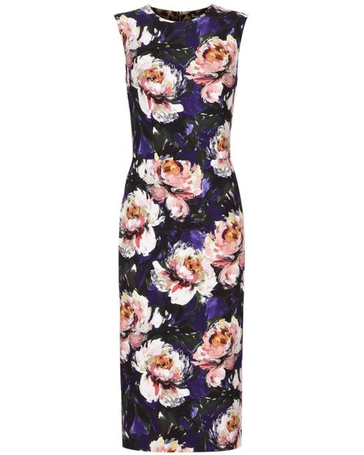 Dolce & Gabbana Flower Power Midi Dress