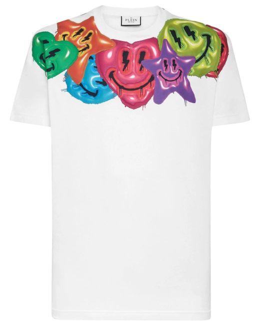 Philipp Plein Smile Round-Neck T-Shirt