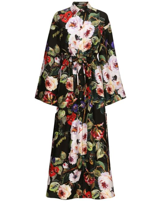 Dolce & Gabbana Flower Power Long Dress