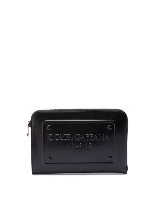 Dolce & Gabbana Small Pouch With Raised Logo