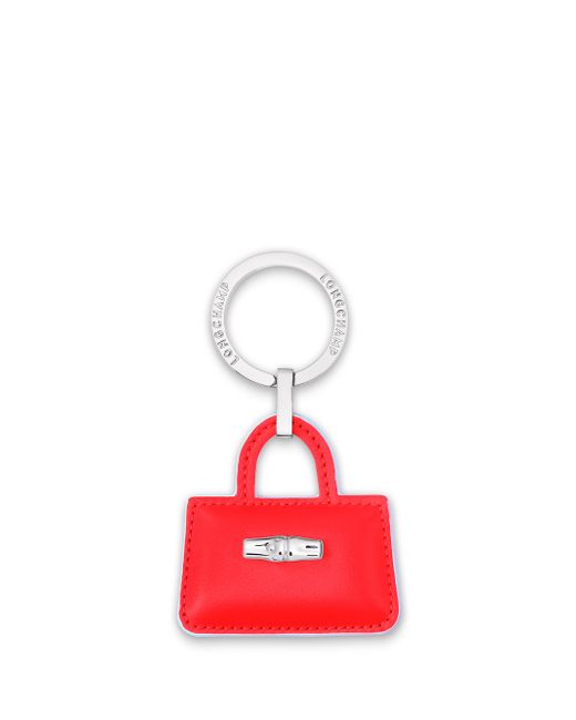 Longchamp Roseau Box Key Ring