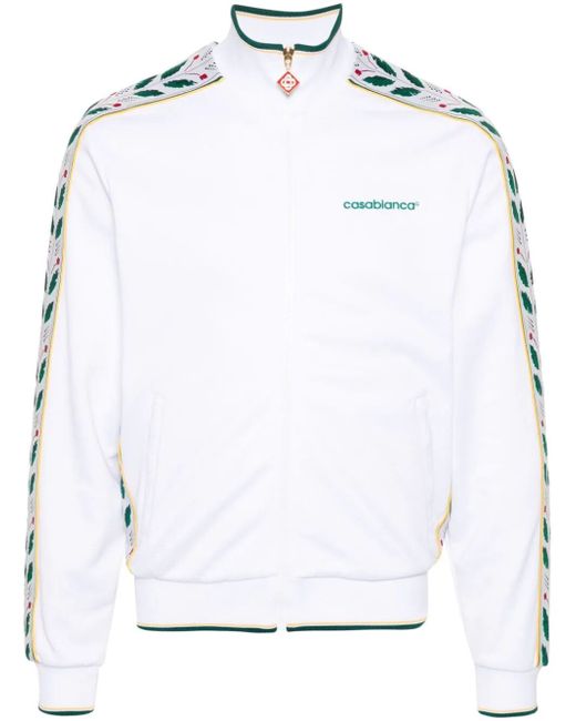 Casablanca Laurel Full-Zip Track Jacket