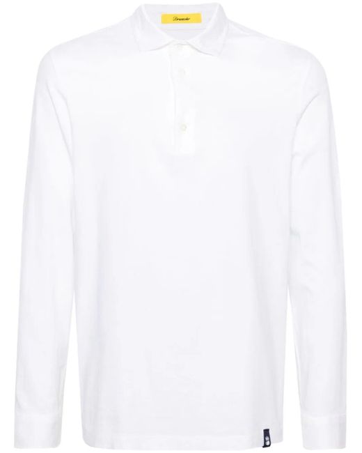 Drumohr Long Sleeve Polo Shirt