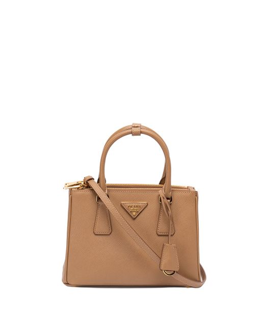 Prada Small Galleria Saffiano Leather Handbag