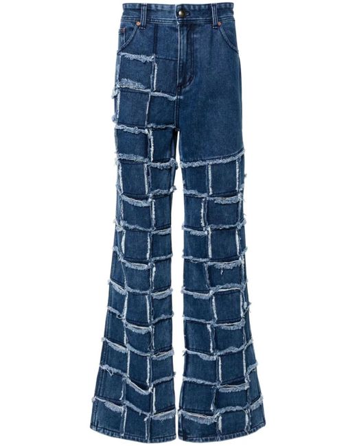 Andersson Bell New Patchwork Wide Leg Jeans