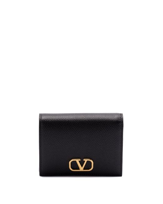 Valentino Garavani Vlogo Signature Flap French Wallet