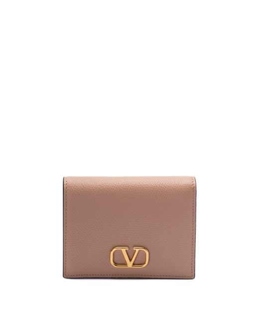 Valentino Garavani Vlogo Signature Flap French Wallet