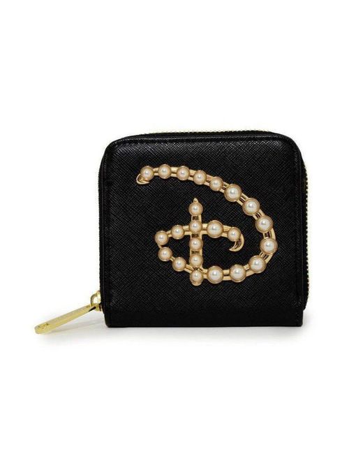 Buckle Down Products Buckle Down Disney Faux Pearls Zip Around Wallet