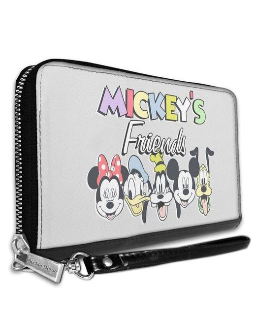 Buckle Down Products Buckle Down Disney Mickey Friends Zip Around Wallet