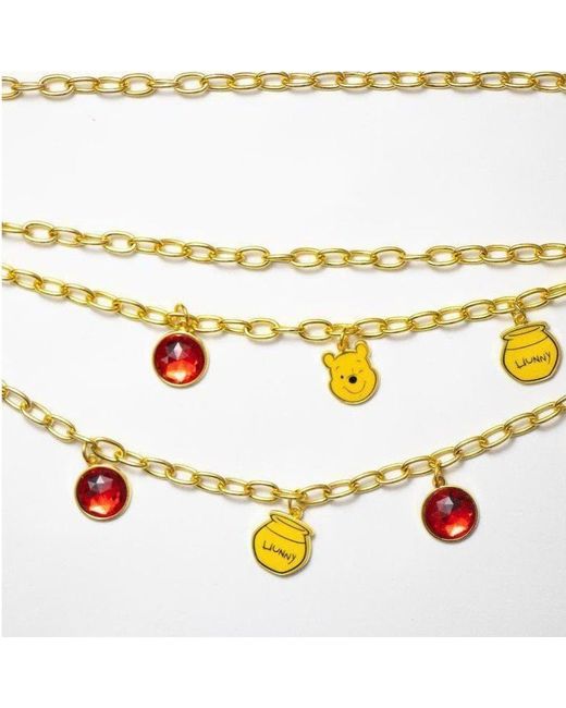 Buckle Down Products Winnie the Pooh Charm Chain Belt