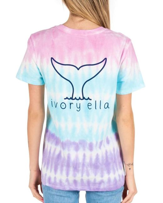 Ivory Ella Ocean Depths Tie Dye T-Shirt