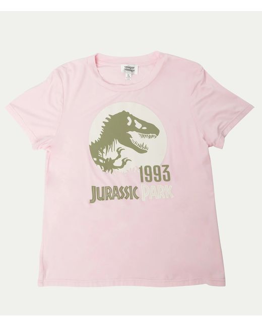 Unique Vintage Jurassic Park x Light 93 Fitted Tee