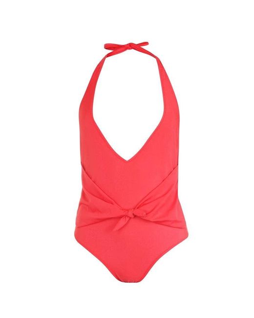 SoulCal Tie Front Swimsuit