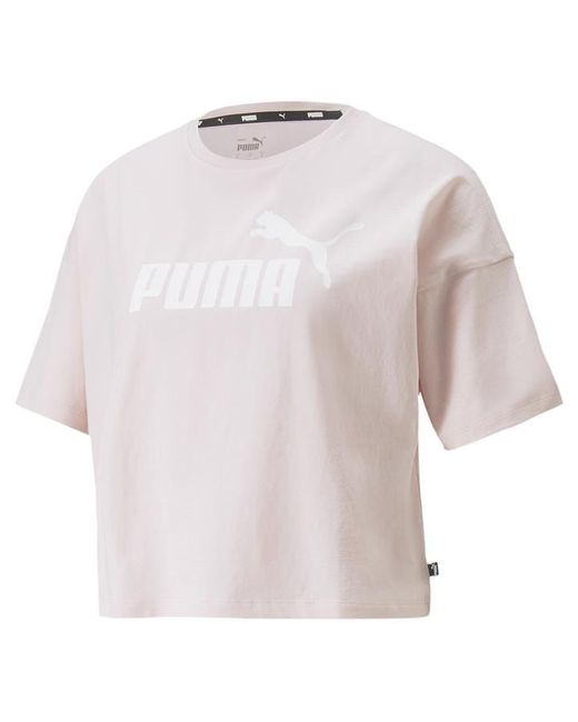 Puma Logo Crop T Shirt