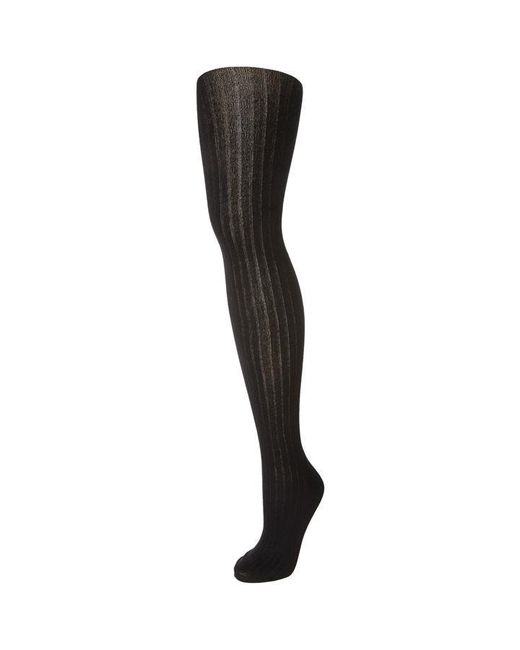 Elle Bamboo 140 denier ribbed opaque tights