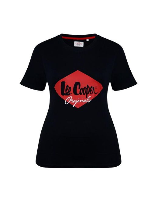 Lee Cooper Diamond T Shirt Ladies