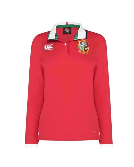 Canterbury British and Irish Lions Long Sleeve Classic Shirt 2021 Ladies
