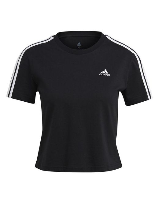 Adidas 3S Crop T Shirt