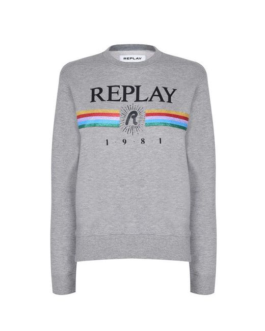 Replay Rainbow Sweatshirt
