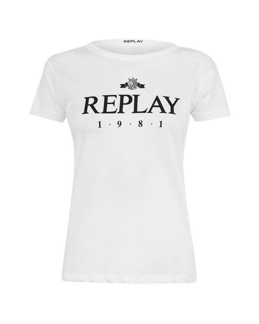 Replay 1981 Logo T Shirt