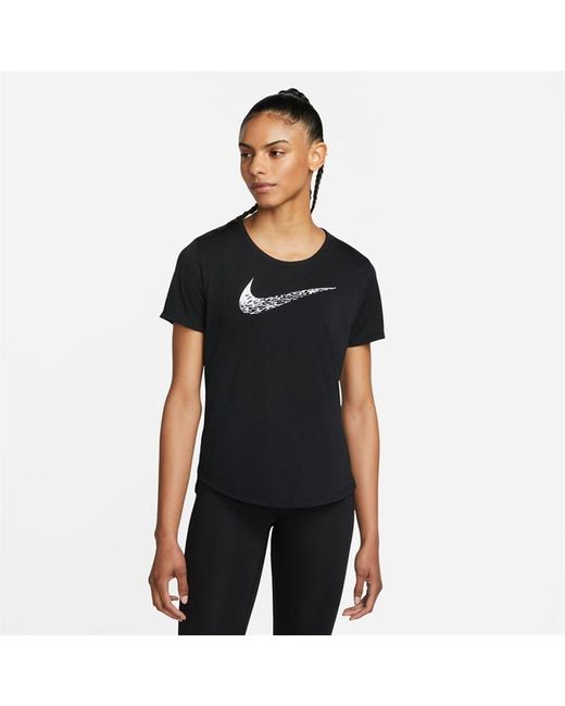 Nike Swoosh Run Short-Sleeve Running Top