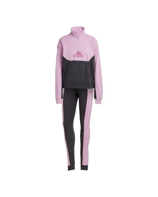 Adidas Half-Zip and Tights Tracksuit