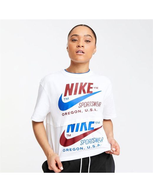 Nike Sportswear Icon Clash Short-Sleeve Top