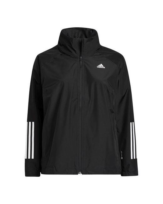 Adidas BSC 3-Stripes RAIN. RDY Jacket Plus
