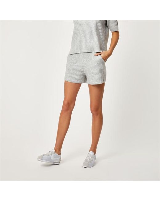 Jack Wills Ribbed Lounge Knitted Shorts