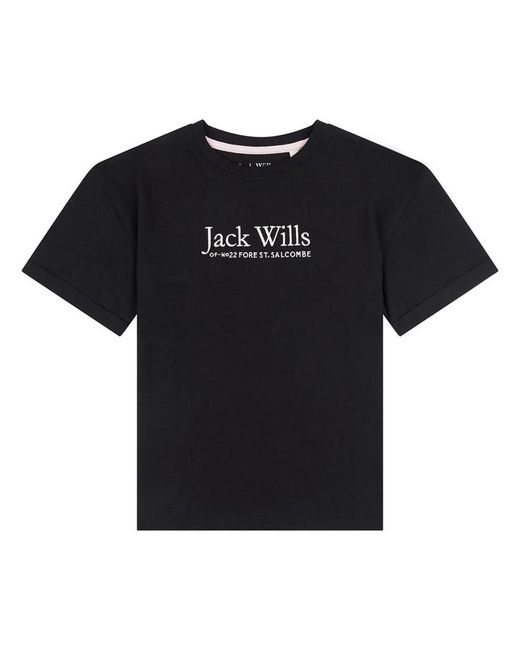 Jack Wills S/S Crp Top Jn99