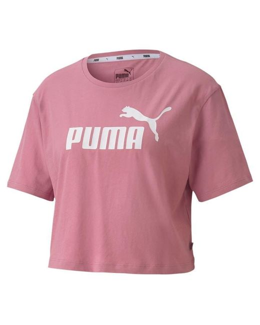 Puma Essential Logo Crop T Shirt