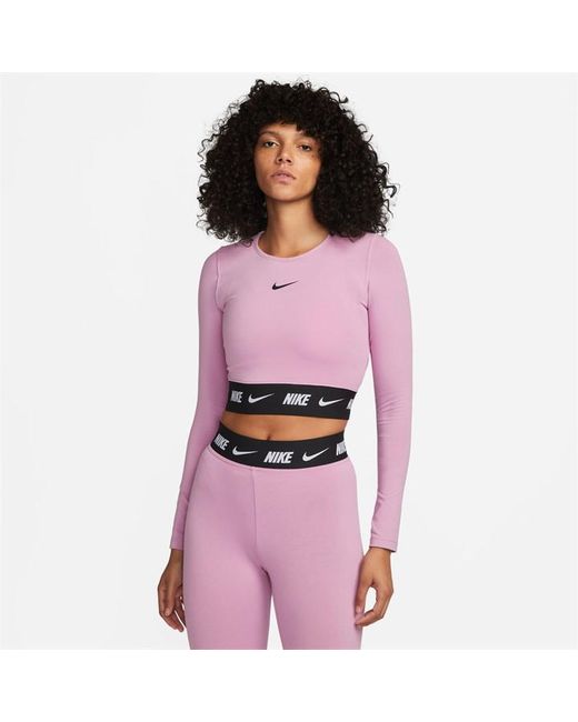 Nike Sportswear Long-Sleeve Crop Top
