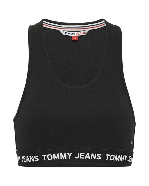 Tommy Jeans Logo Crop Top