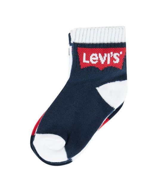 Levi's 3 Pack of quarter Crew Socks Juniors