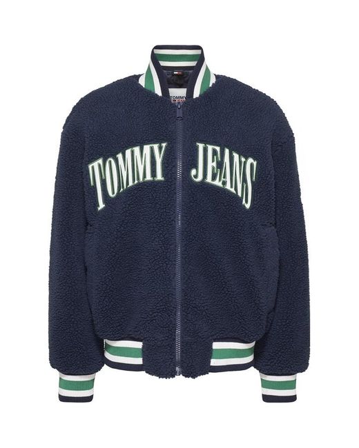 Tommy Jeans Tjw Sherpa Letterman Jacket