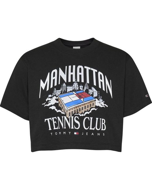 Tommy Jeans Crop Tennis T Shirt