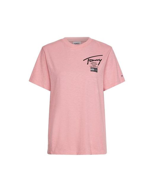 Tommy Jeans Relaxed Modern Signature Tee