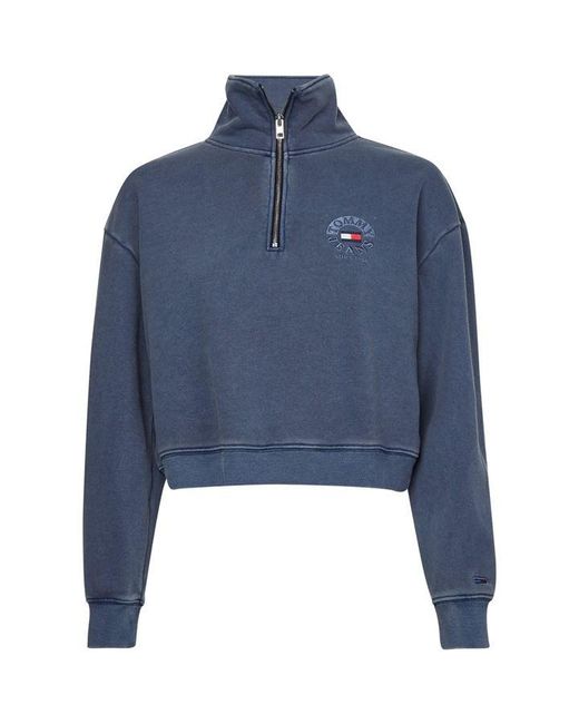 Tommy Jeans Relaxed Circle Half Zip