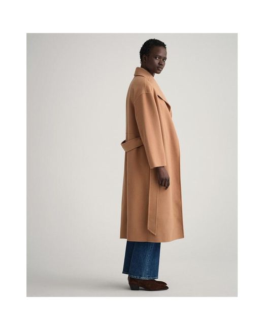 Gant Wool Belt Coat Ld24