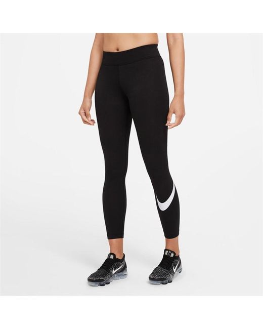 Nike Sportswear Essential Mid-Rise Swoosh Leggings