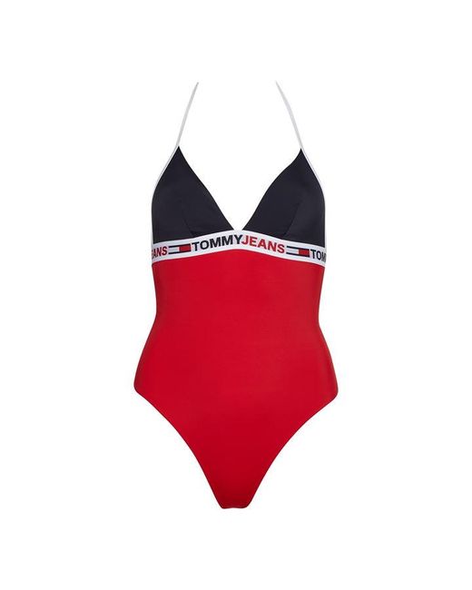 Tommy Hilfiger Triangle One Piece Swimsuit