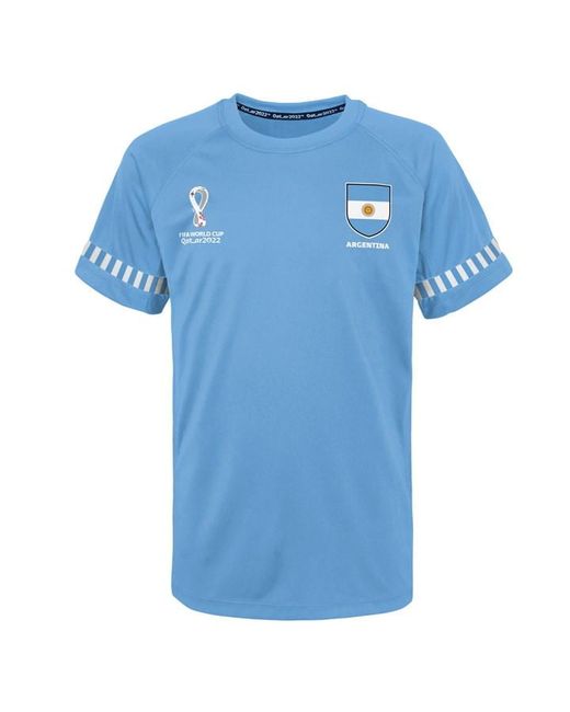 Fifa Argentina Poly T-Shirt Juniors