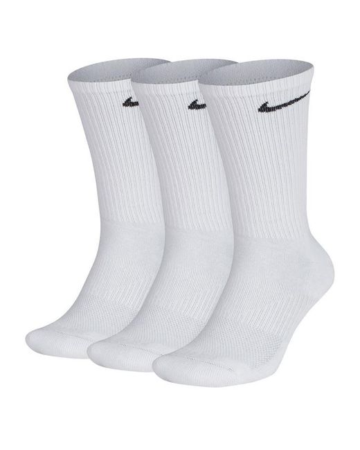 Nike Everyday 3 Pack Cotton Cushioned Crew Socks