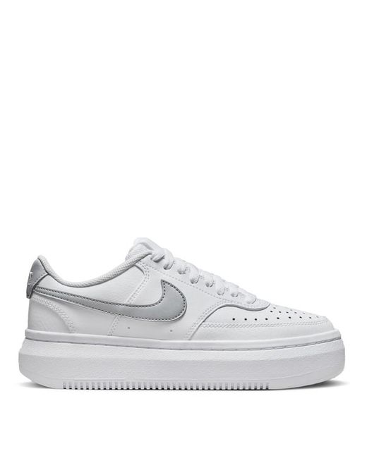 Nike Court Vision Alta Leather Trainers